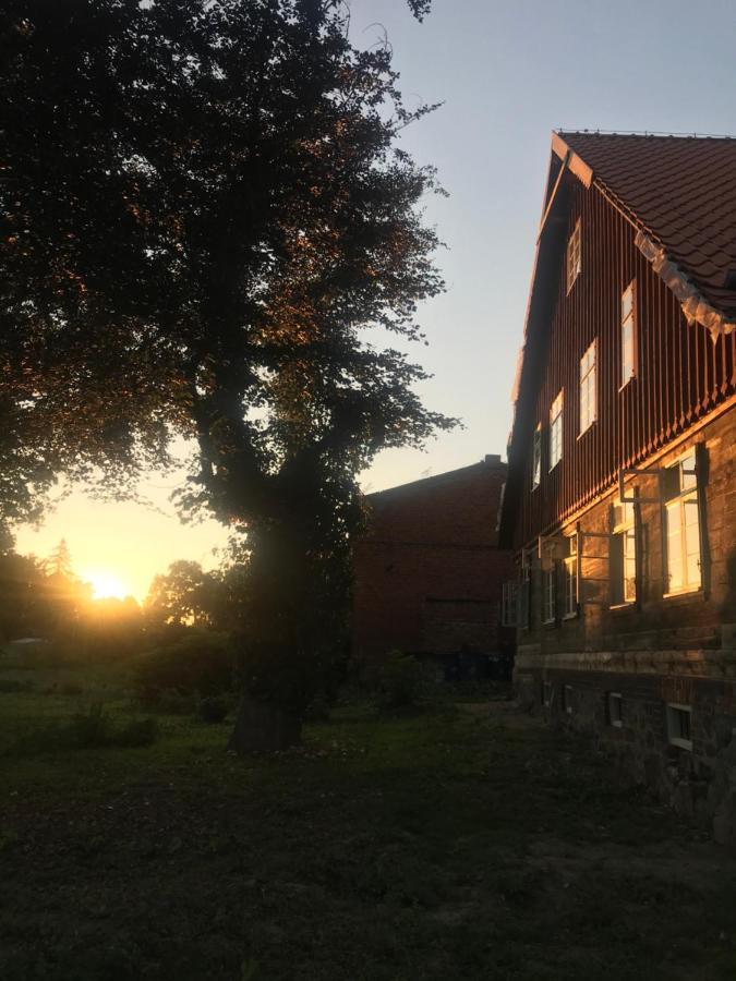 Zabytkowy Drewniany Dom Z 1887 Roku Nowy Dwór Gdański Exteriör bild